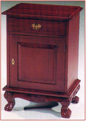 Chippendale Bedside Cabinet